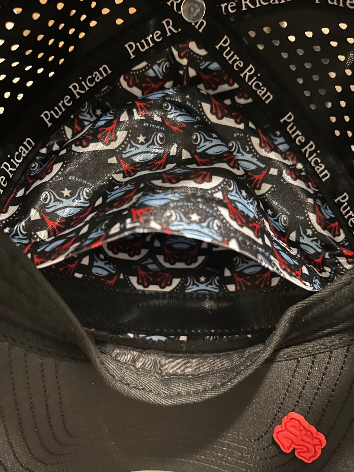 Pure⭐️Rican Performance Hat front view – Puerto Rican athletic hat