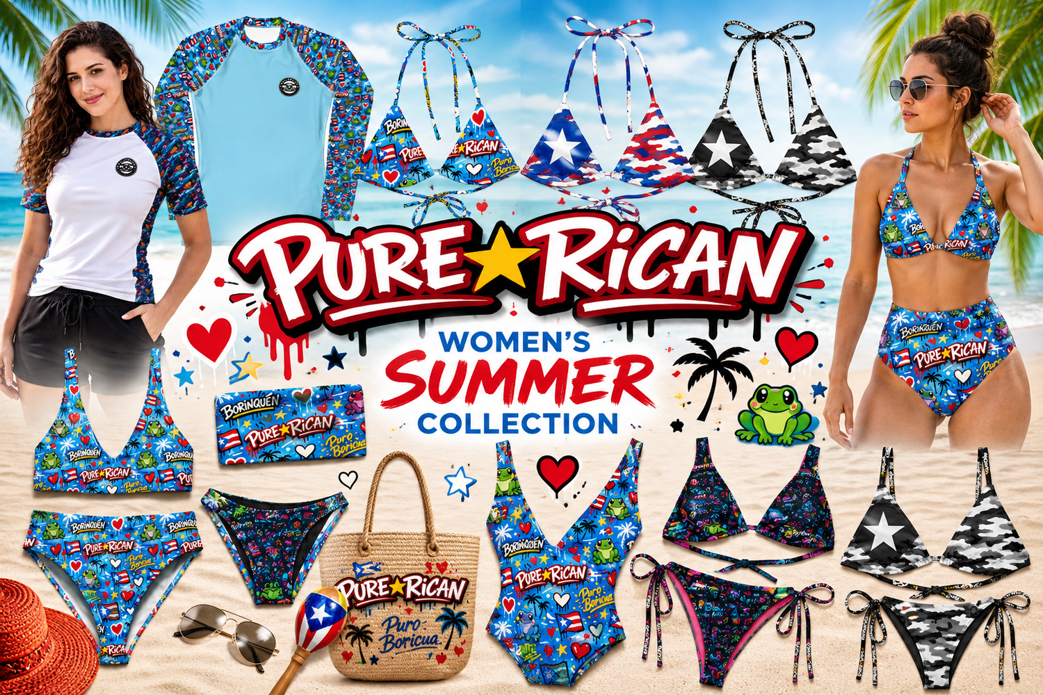 Pure⭐️Rican Women’s Summer Collection