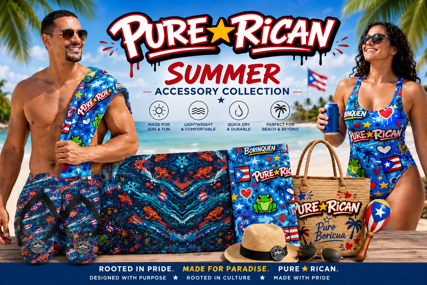 Pure⭐️Rican Summer Accessories