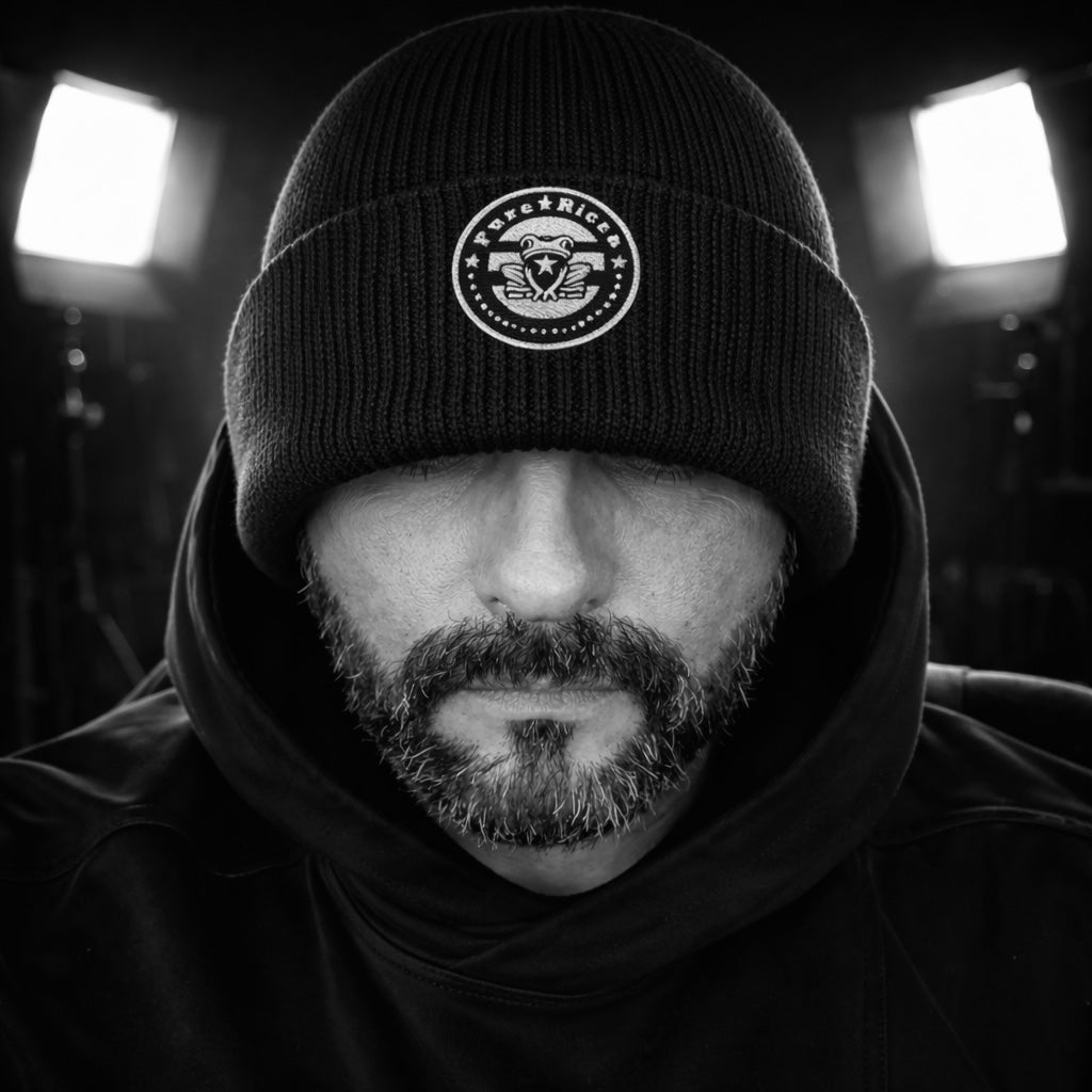 Pure⭐️Rican OG Logo Beanie – Original Embroidered Design