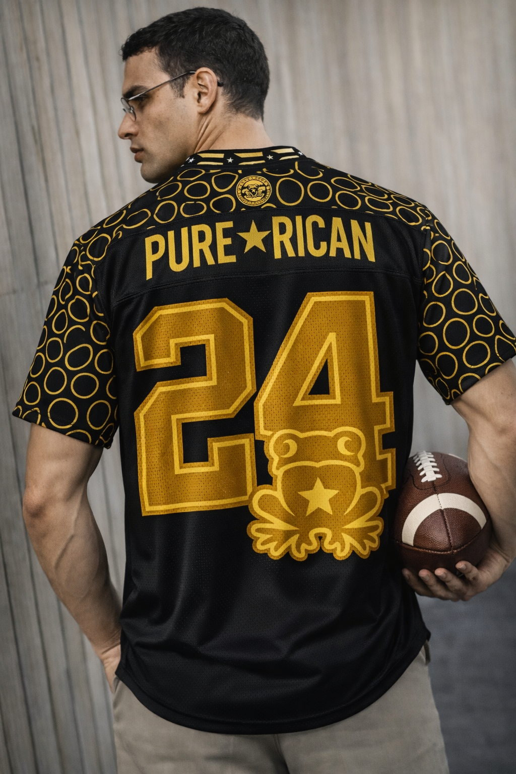 Pure⭐️Rican - Puro⭐️Boricua "Oro Sapo Skin" Jersey Edition