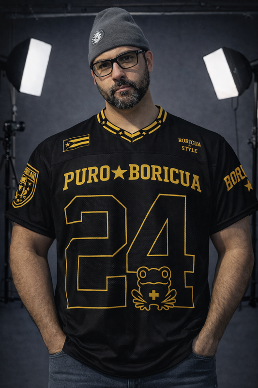 Pure⭐️Rican Boricua Style football jersey Edition