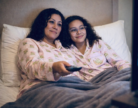 Pure⭐️Rican Mommy and Baby Dreamy Women’s long sleeve pajama top Edition