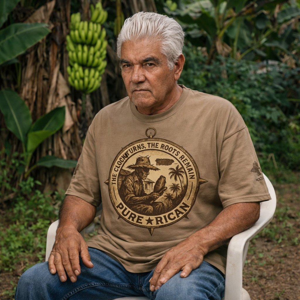 Pure⭐️Rican Jíbaro Roots Tee — Heritage Edition