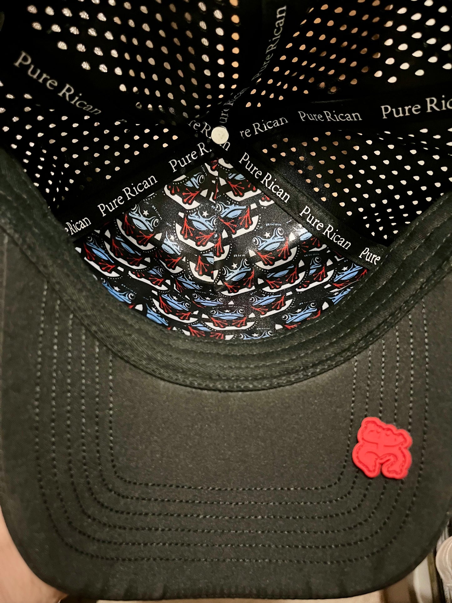 Pure⭐️Rican Performance Hat front view – Puerto Rican athletic hat