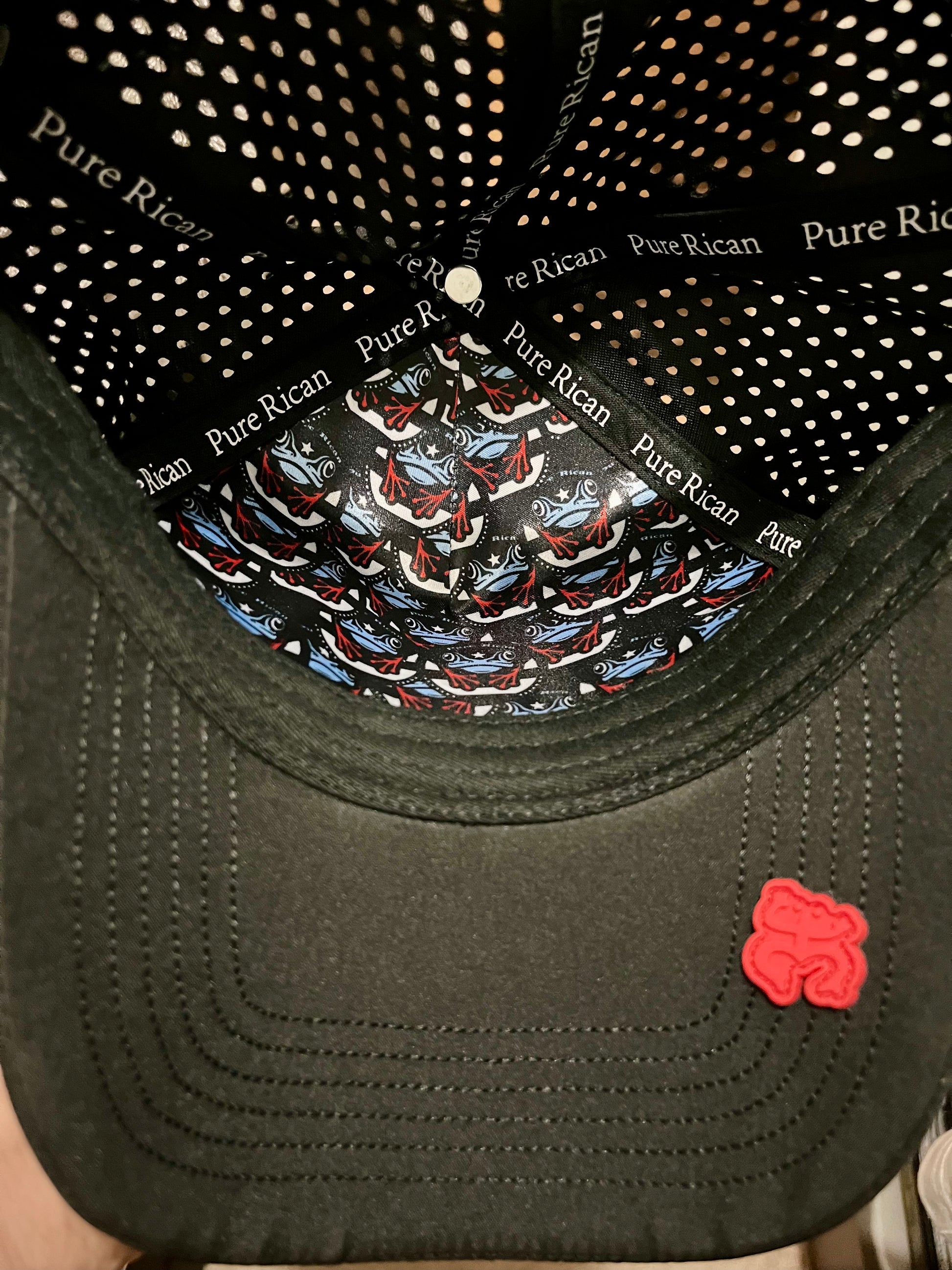 Pure⭐️Rican Performance Hat front view – Puerto Rican athletic hat