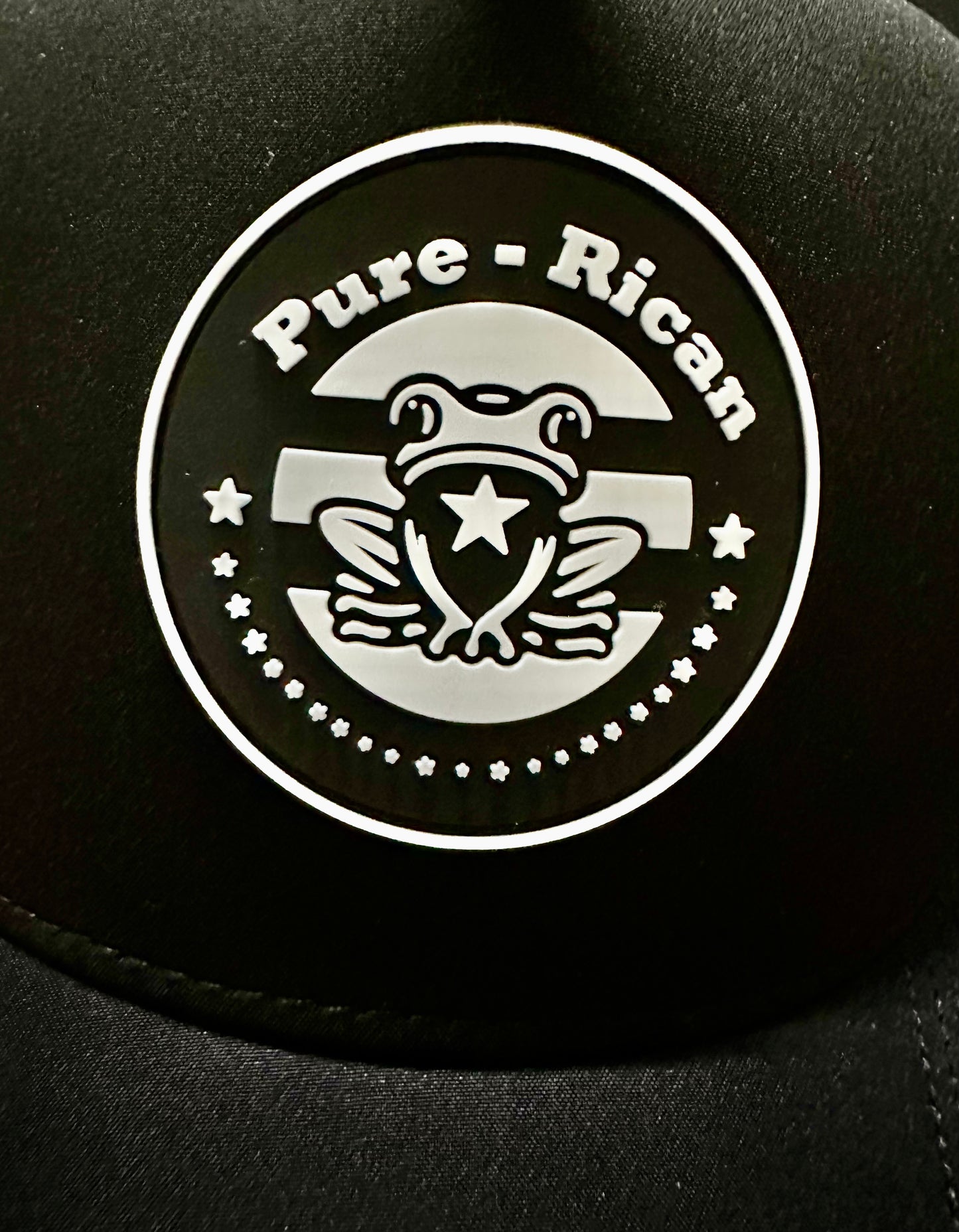 Pure⭐️Rican Performance Hat front view – Puerto Rican athletic hat