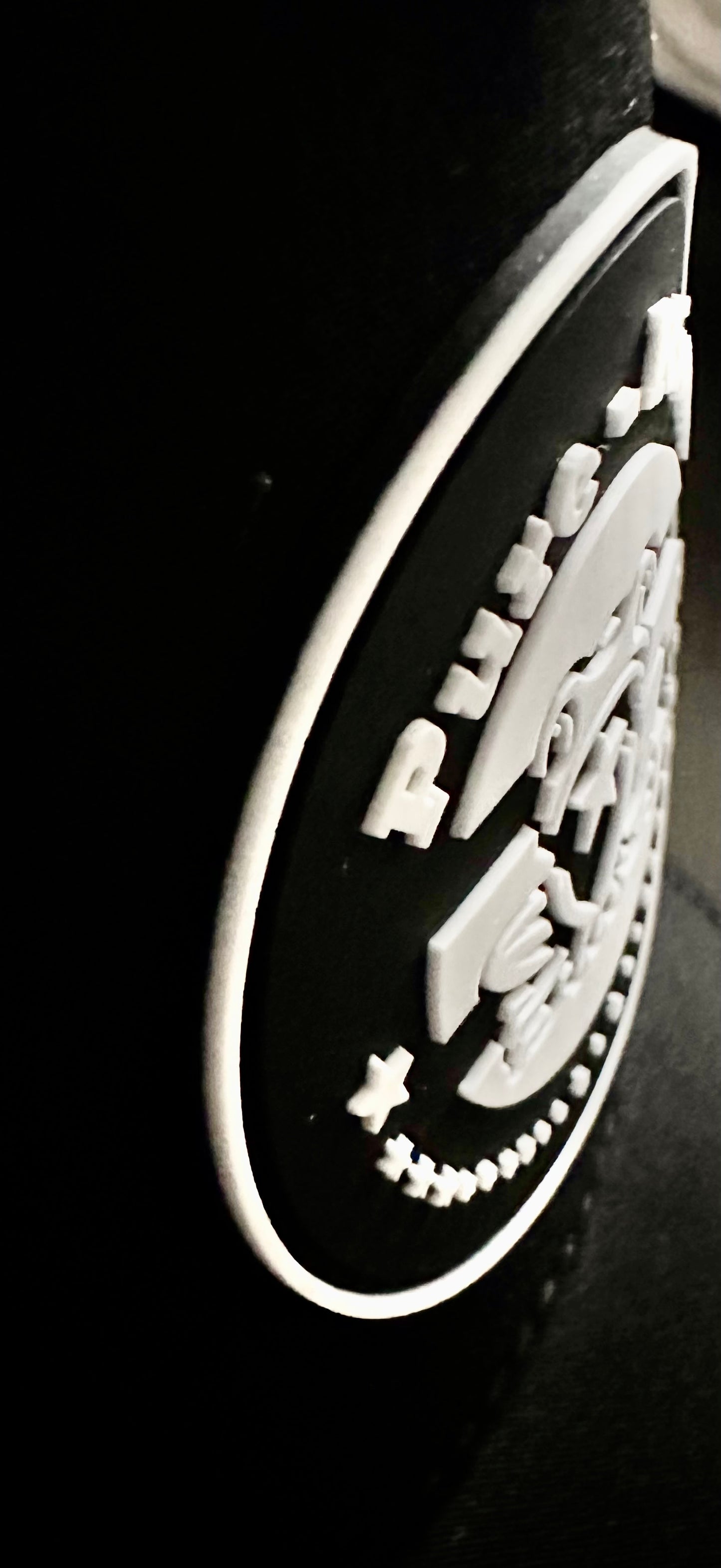 Pure⭐️Rican Performance Hat left side angle – island performance cap