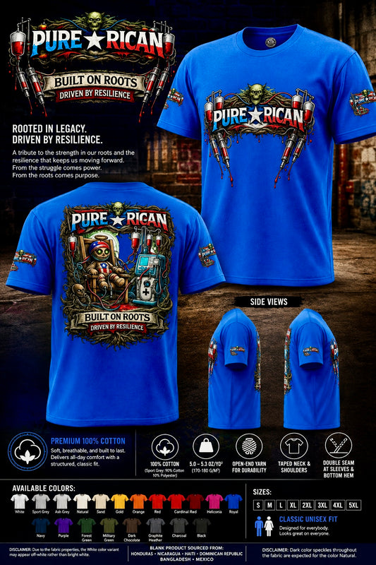 PURE⭐️RICAN “Rooted to Survive” Unisex Classic Tee
