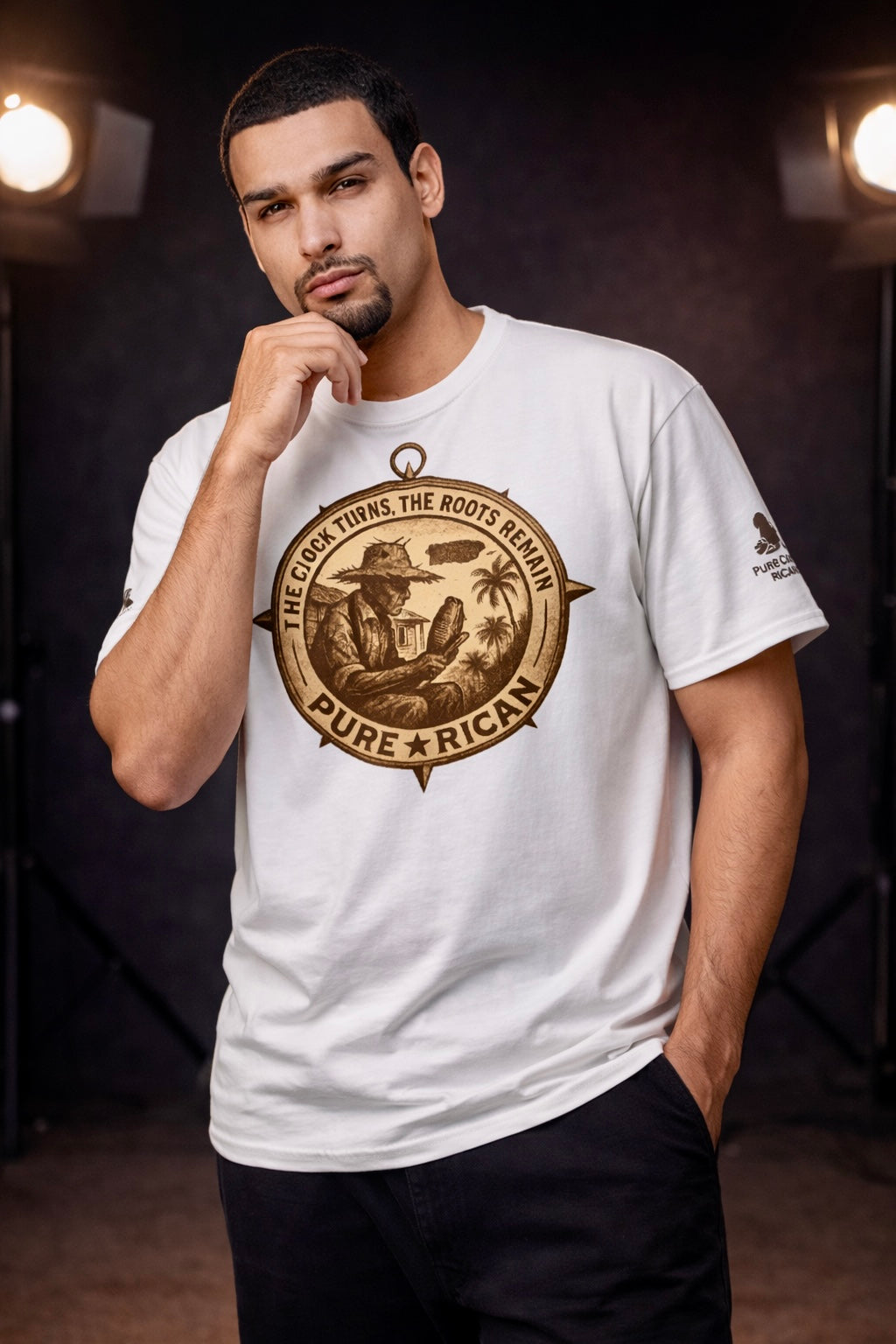 Pure⭐️Rican Jíbaro Roots Tee — Heritage Edition