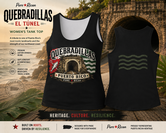 Pure⭐️Rican Quebradillas El Túnel Women’s Tank Top
