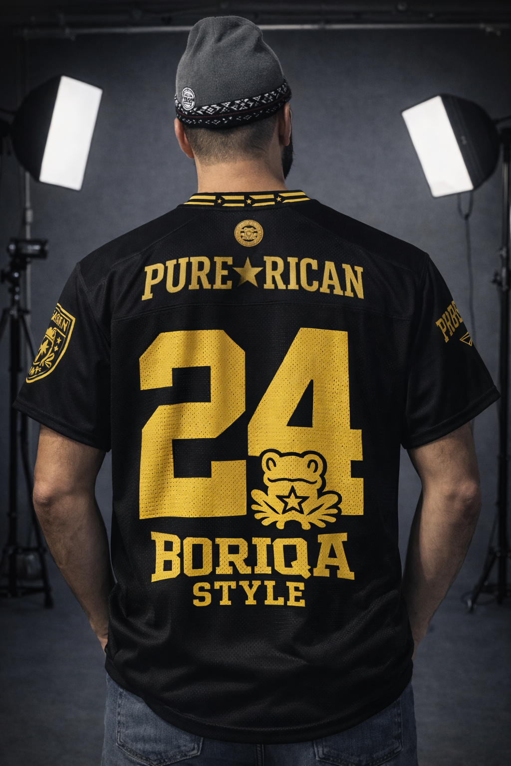 Pure⭐️Rican Boricua Style football jersey Edition