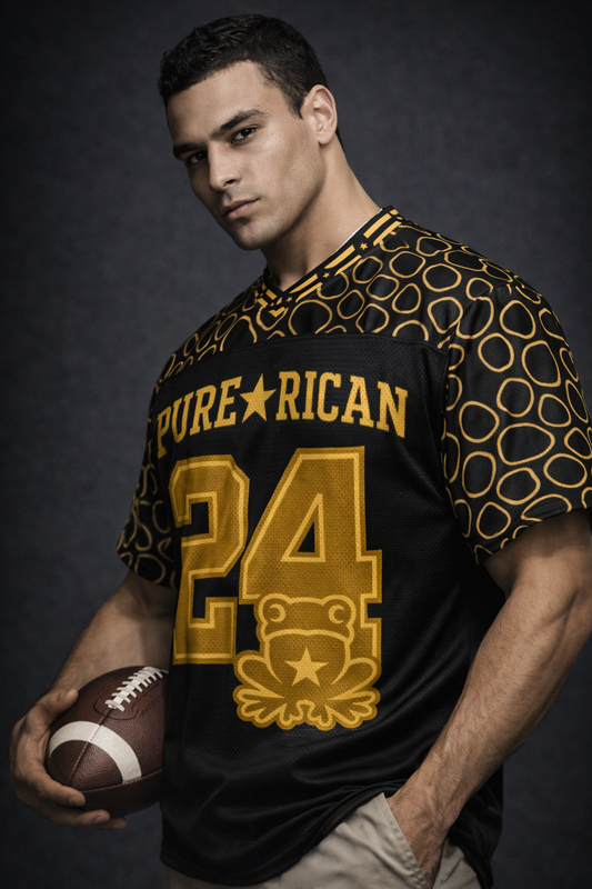 Pure⭐️Rican - Puro⭐️Boricua "Oro Sapo Skin" Jersey Edition