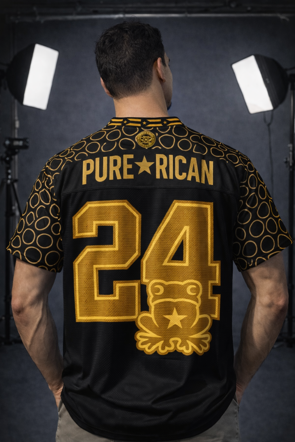 Pure⭐️Rican - Puro⭐️Boricua "Oro Sapo Skin" Jersey Edition