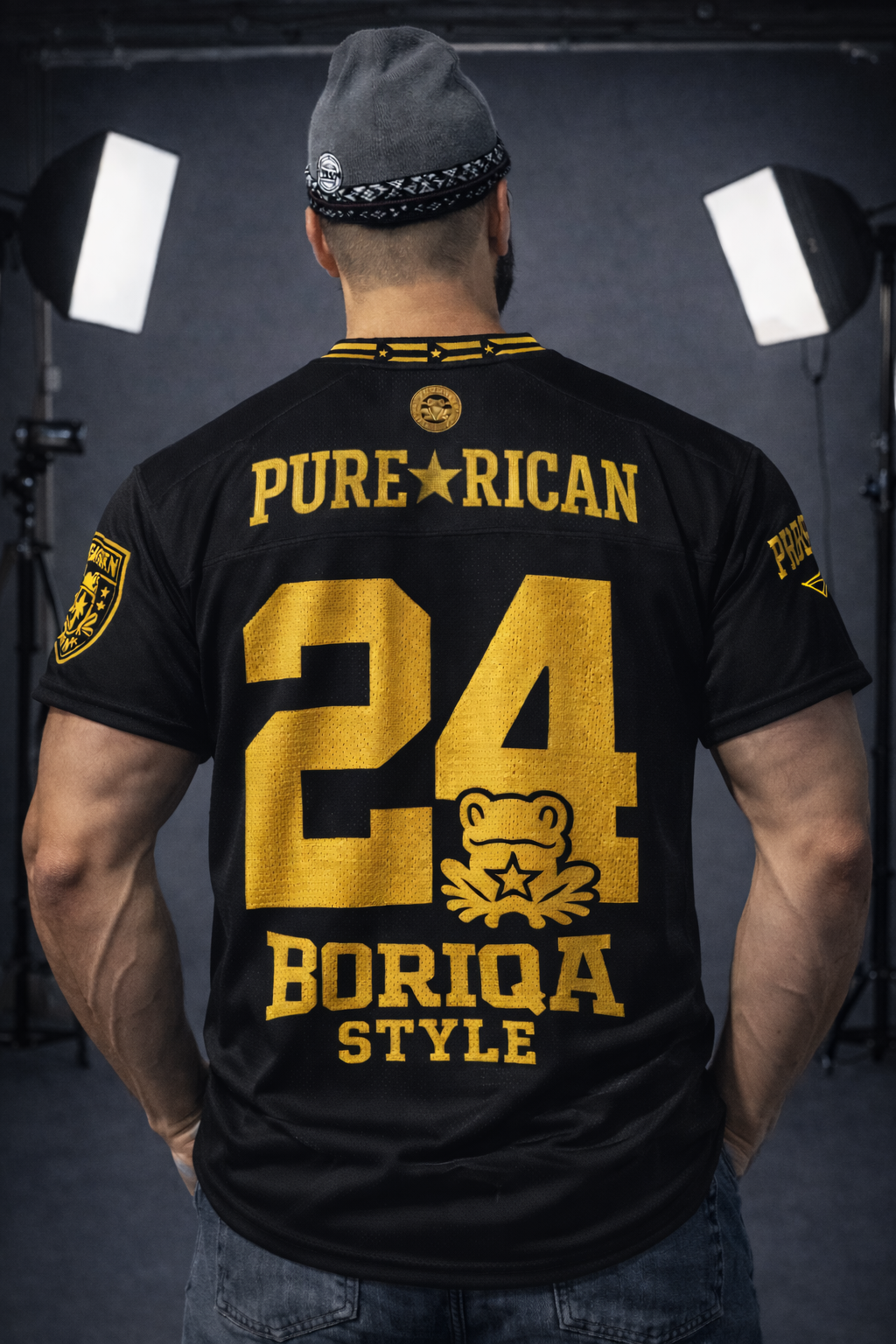 Pure⭐️Rican Boricua Style football jersey Edition