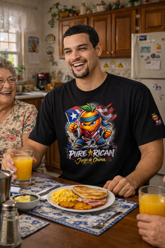 Pure⭐️Rican Jugo De China PR Flag Tee Edition