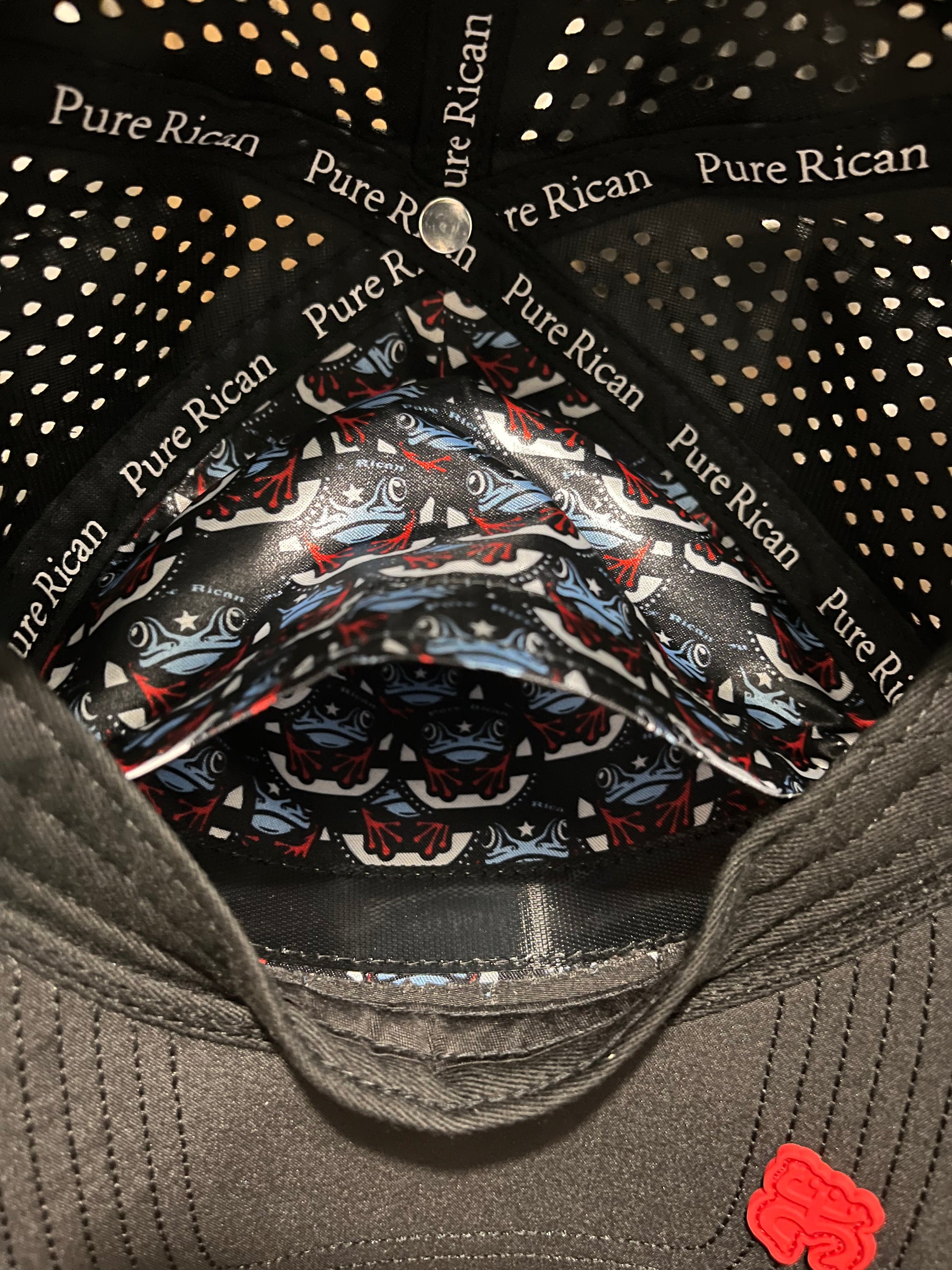 Pure⭐️Rican Performance Hat front view – Puerto Rican athletic hat