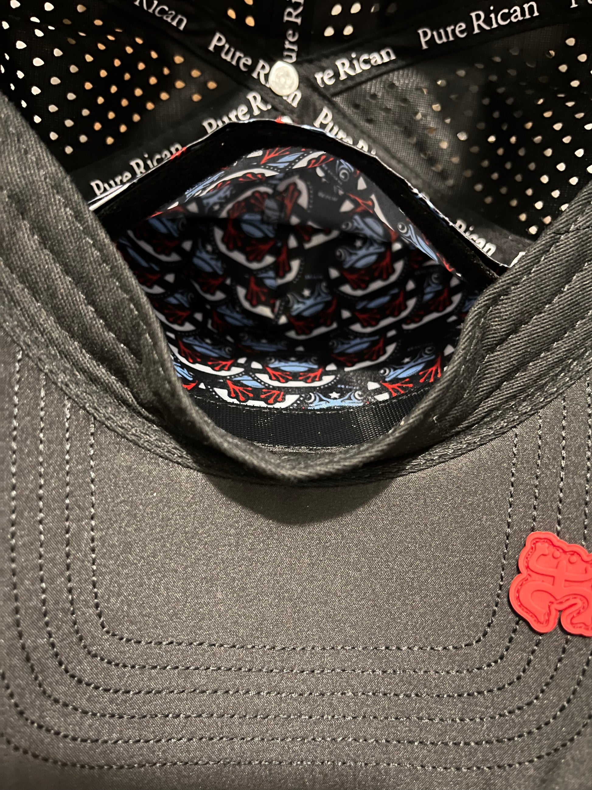 Pure⭐️Rican Performance Hat front view – Puerto Rican athletic hat