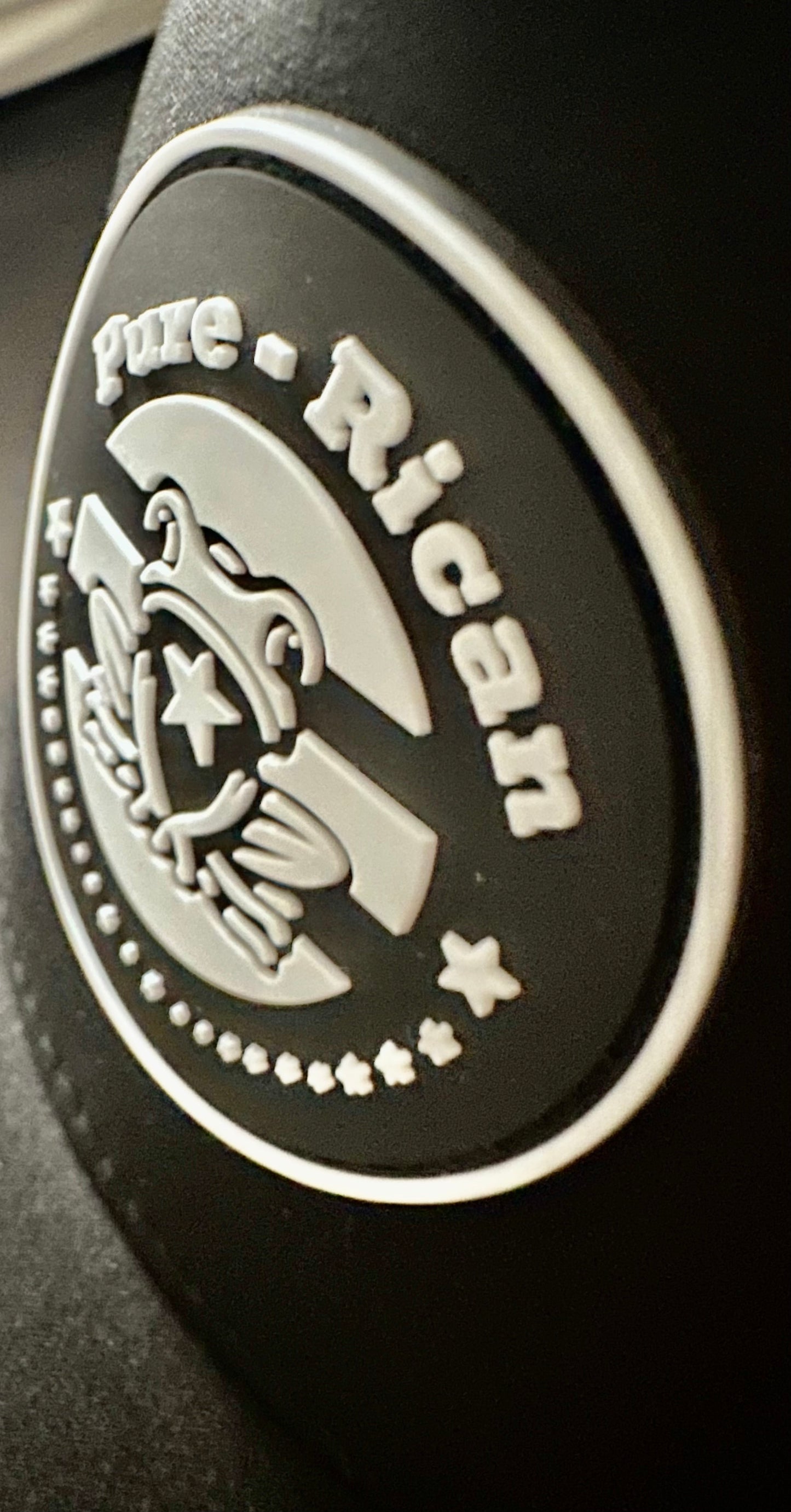 Pure⭐️Rican Performance Hat right side angle – Pure⭐️Rican outdoor training hat