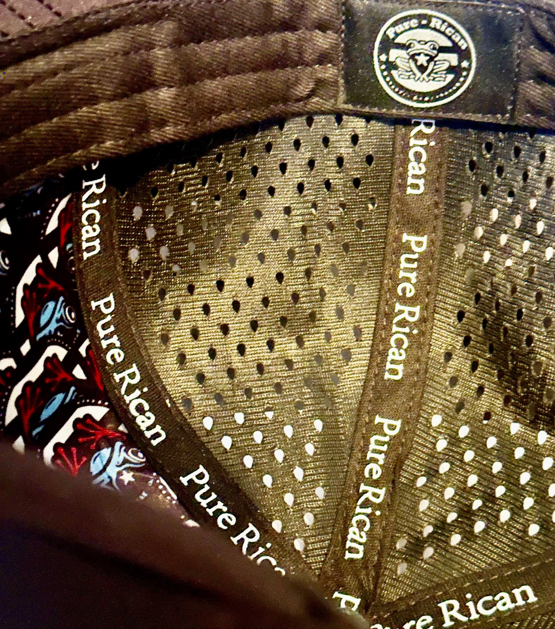 Pure⭐️Rican Performance Hat front view – Puerto Rican athletic hat