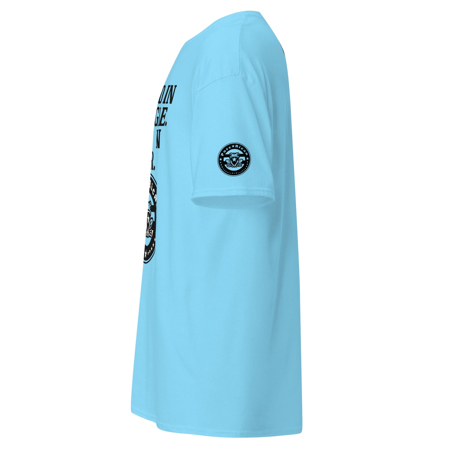 P⭐️R Rooted in Struggle Rising in Power tee left side angle – island resilience apparel