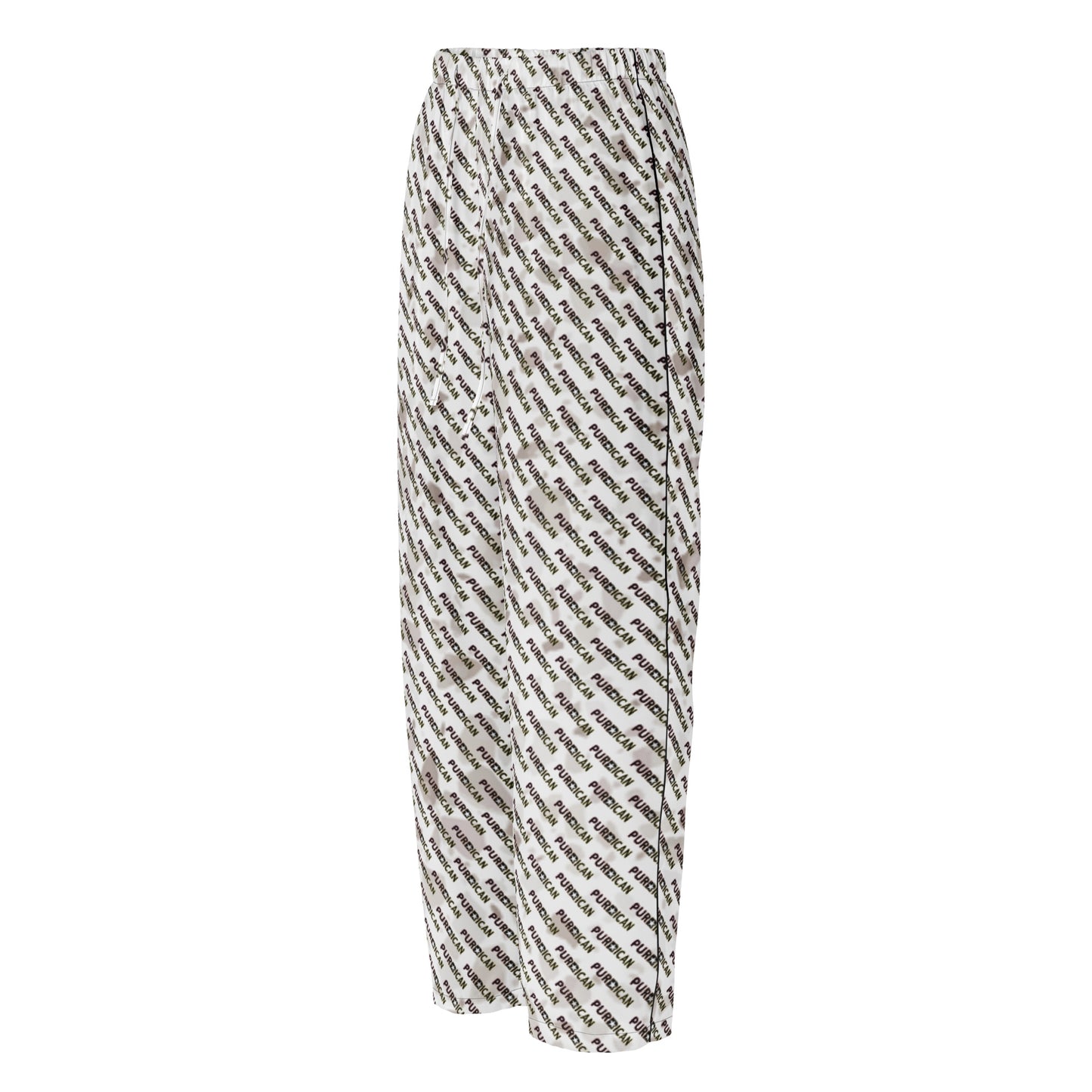 Pure⭐️Rican Cream Edition all-over logo shorts with repeating signature pattern