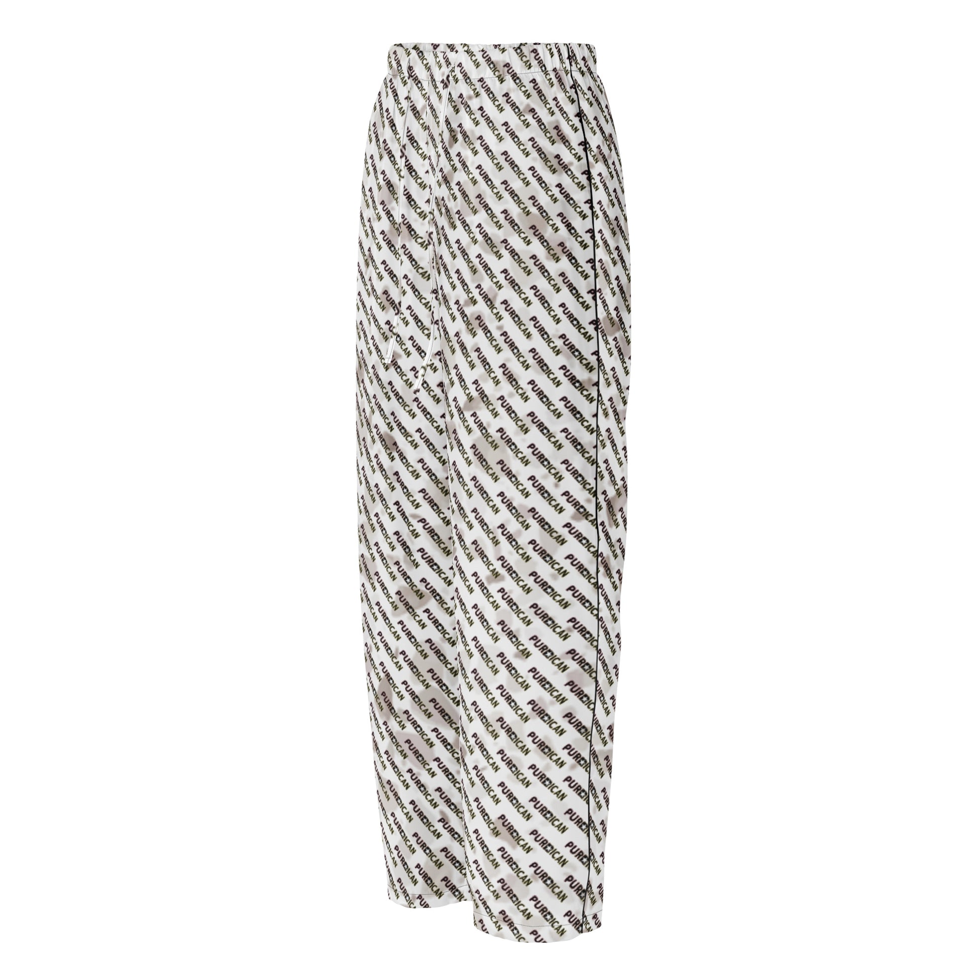 Pure⭐️Rican Cream Edition all-over logo shorts with repeating signature pattern