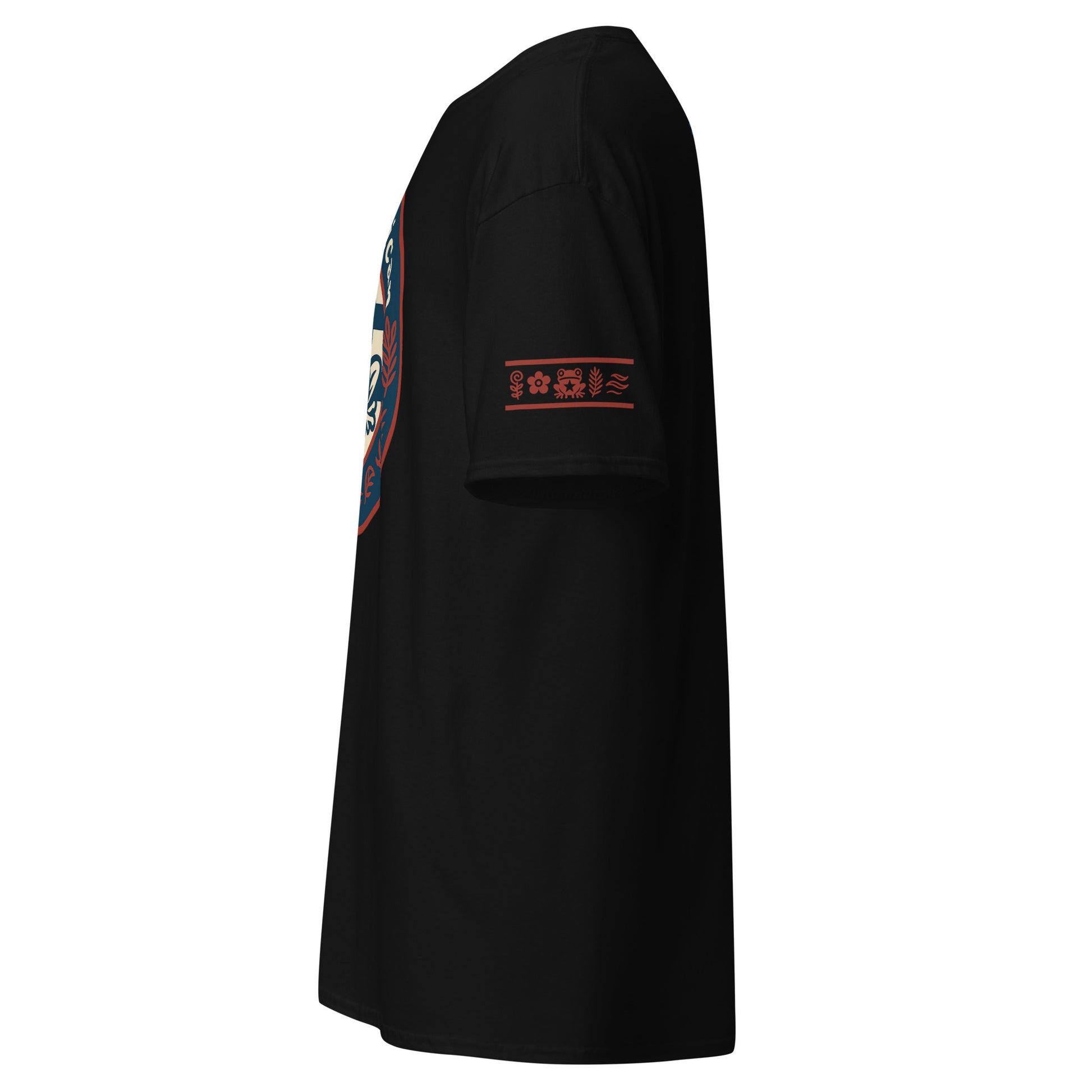 Pure⭐️Rican Heritage Seal tee left side angle – island heritage tee