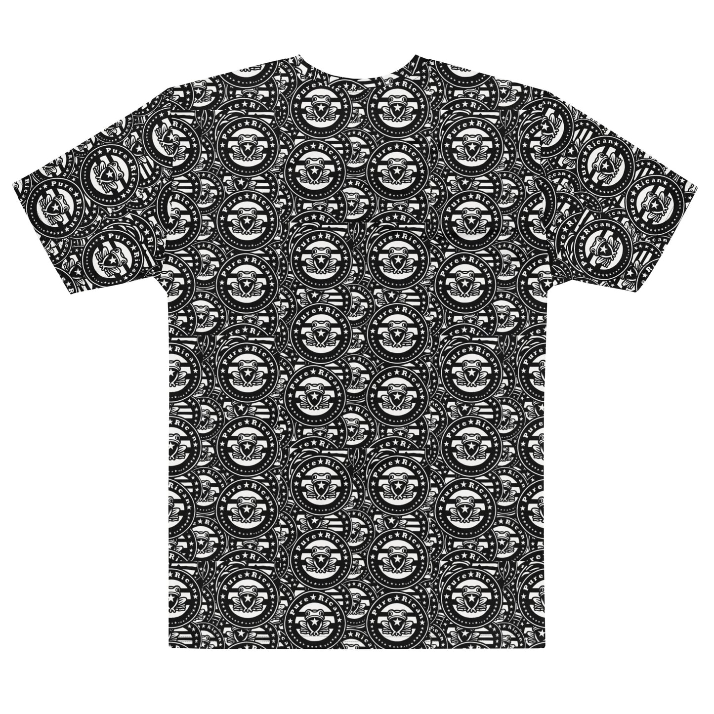 Pure⭐️Rican OG Seal Muraled tee back view – BorinquéN mural design