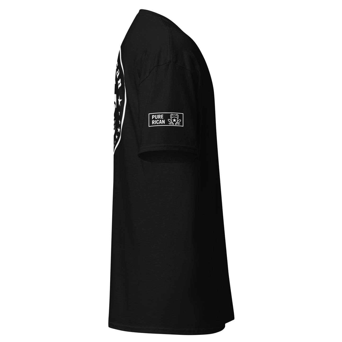 Pure⭐️Rican Original Tee right side angle – BorinquéN streetwear shirt