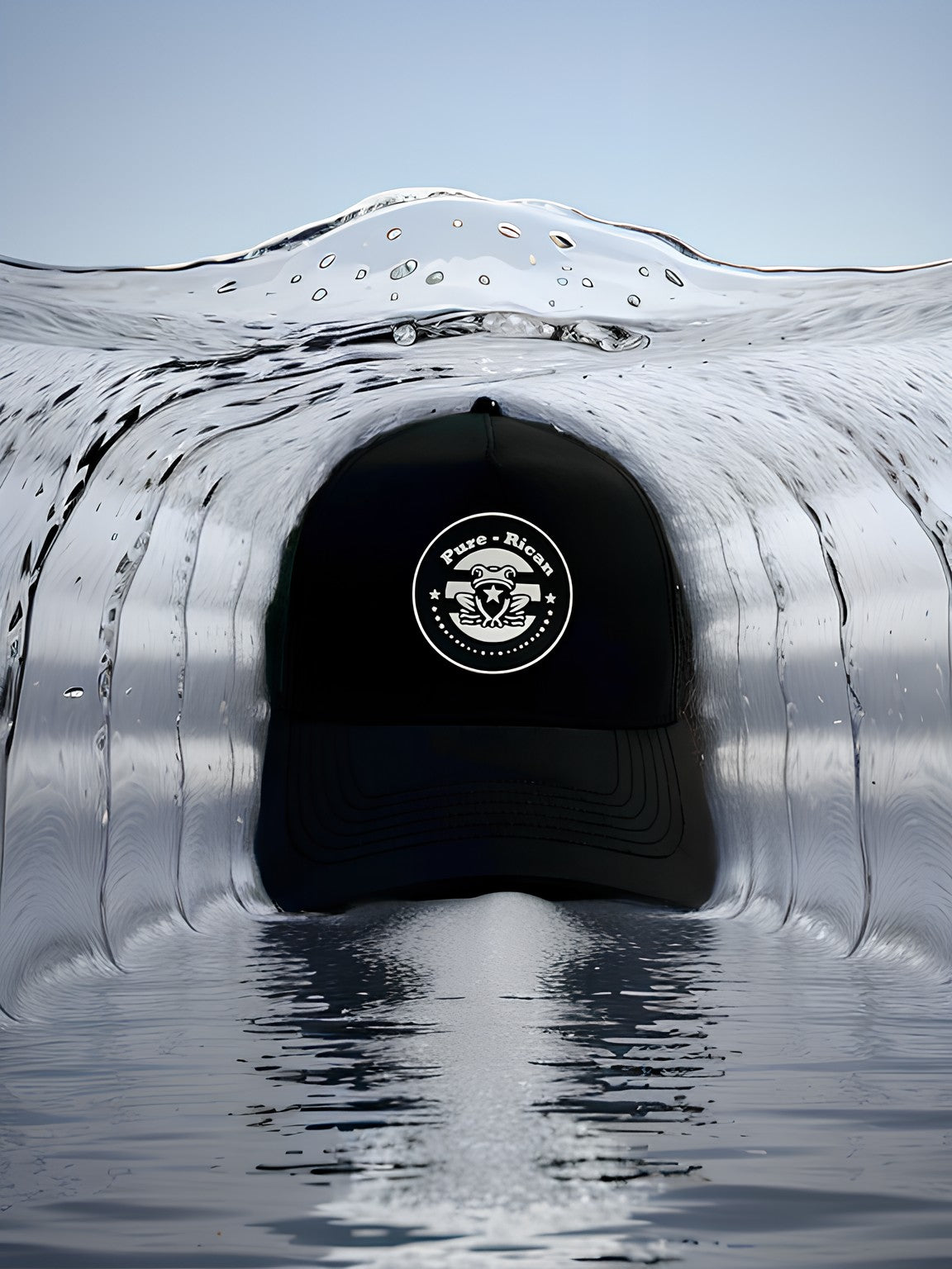 Pure⭐️Rican Performance Hat front view – Puerto Rican athletic hat