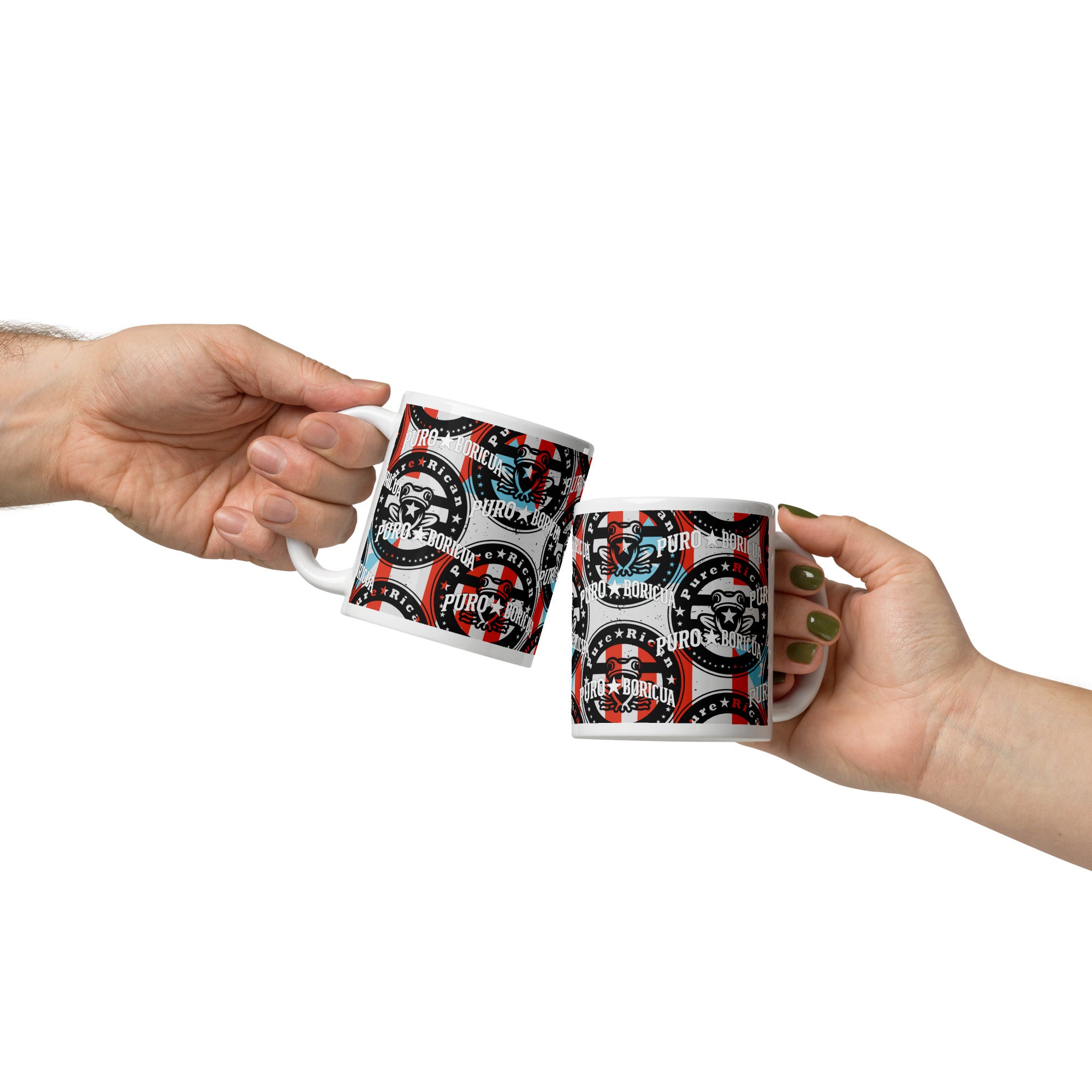 Pure⭐️Rican Puro Boricua Mug | Puerto Rican Flag Ceramic Mug – The ...