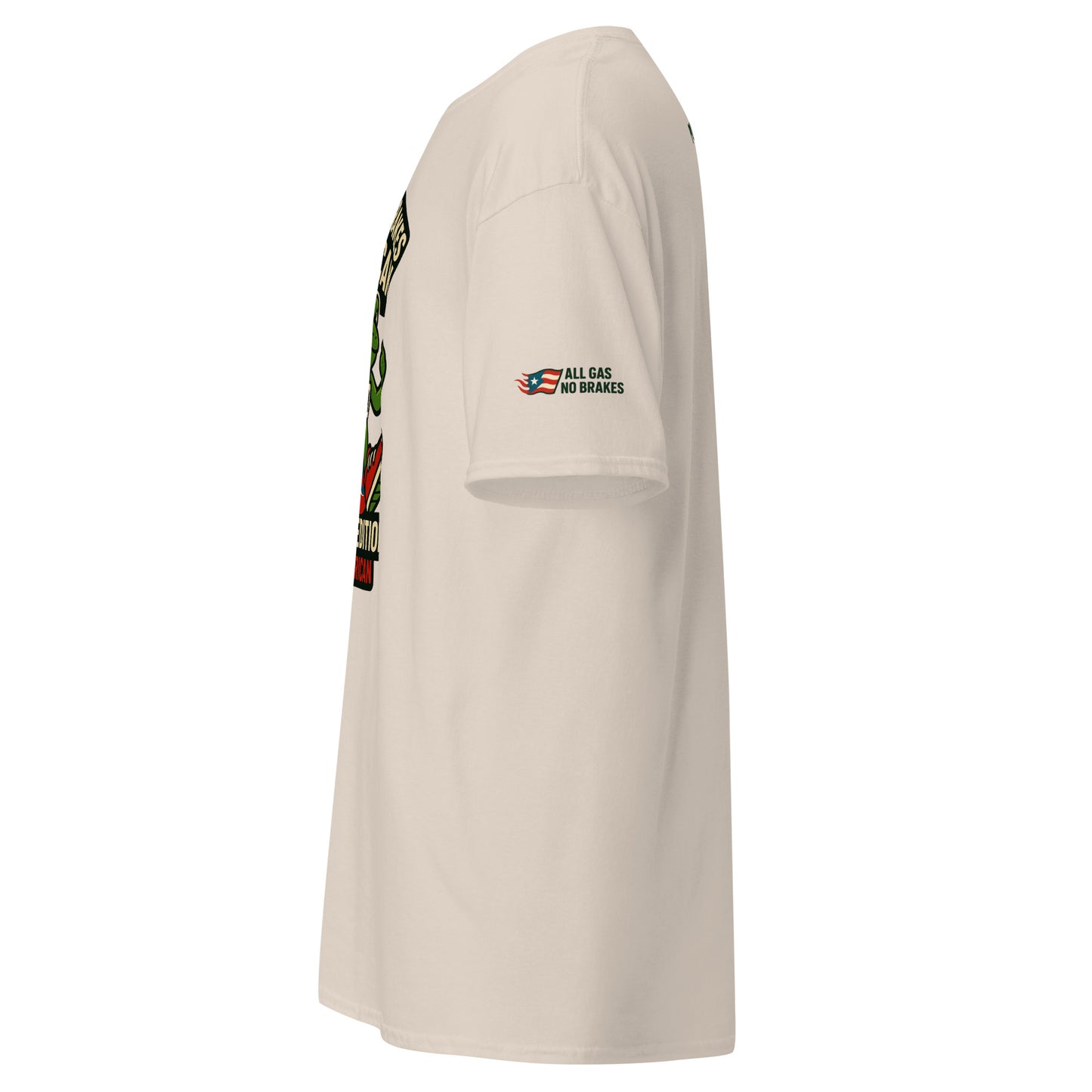 Pure⭐️Rican Race Day tee left side angle – Puerto Rican runner culture