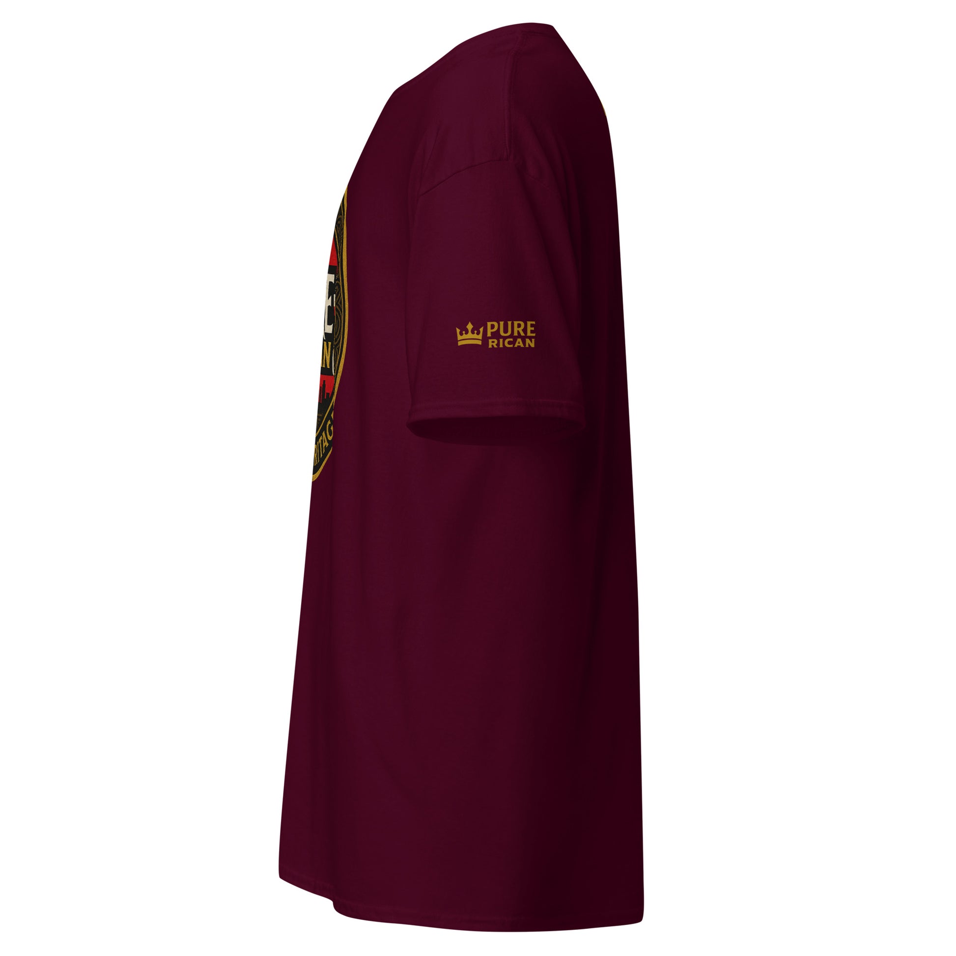 Pure⭐️Rican Royale Edition tee left side angle – premium island streetwear