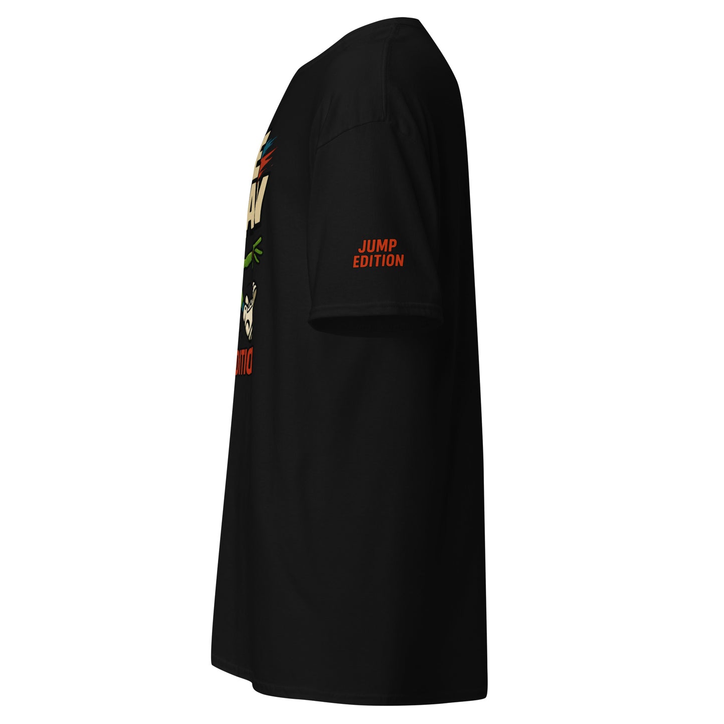 Pure⭐️Rican Runners tee left side angle – Puerto Rican runner apparel