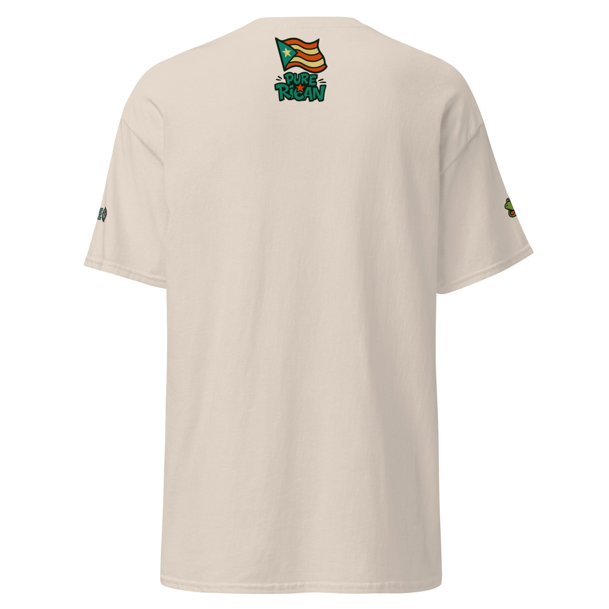 Pure⭐️Rican Sapo Concho Signature tee back view – BorinquéN streetwear