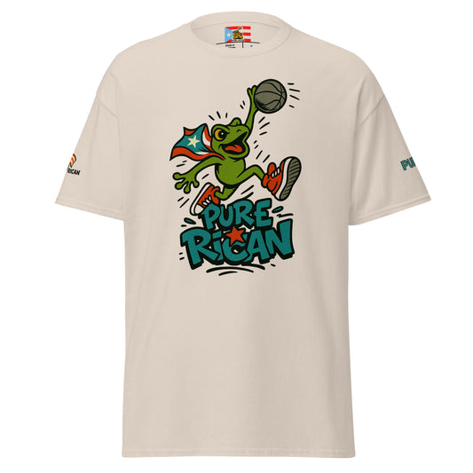 Pure⭐️Rican Sapo Concho Signature tee front view – Puerto Rican signature design