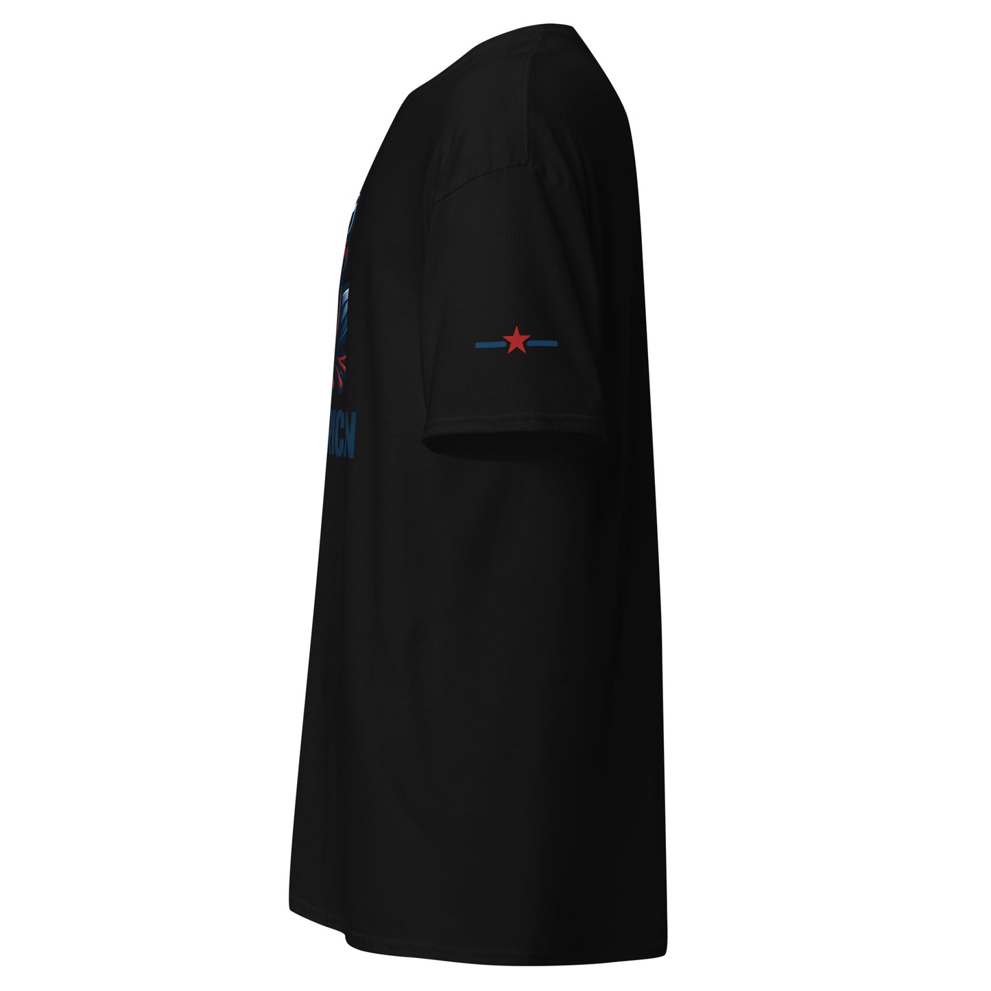 Pure⭐️Rican Sapo tee left side angle – Puerto Rican mascot tee