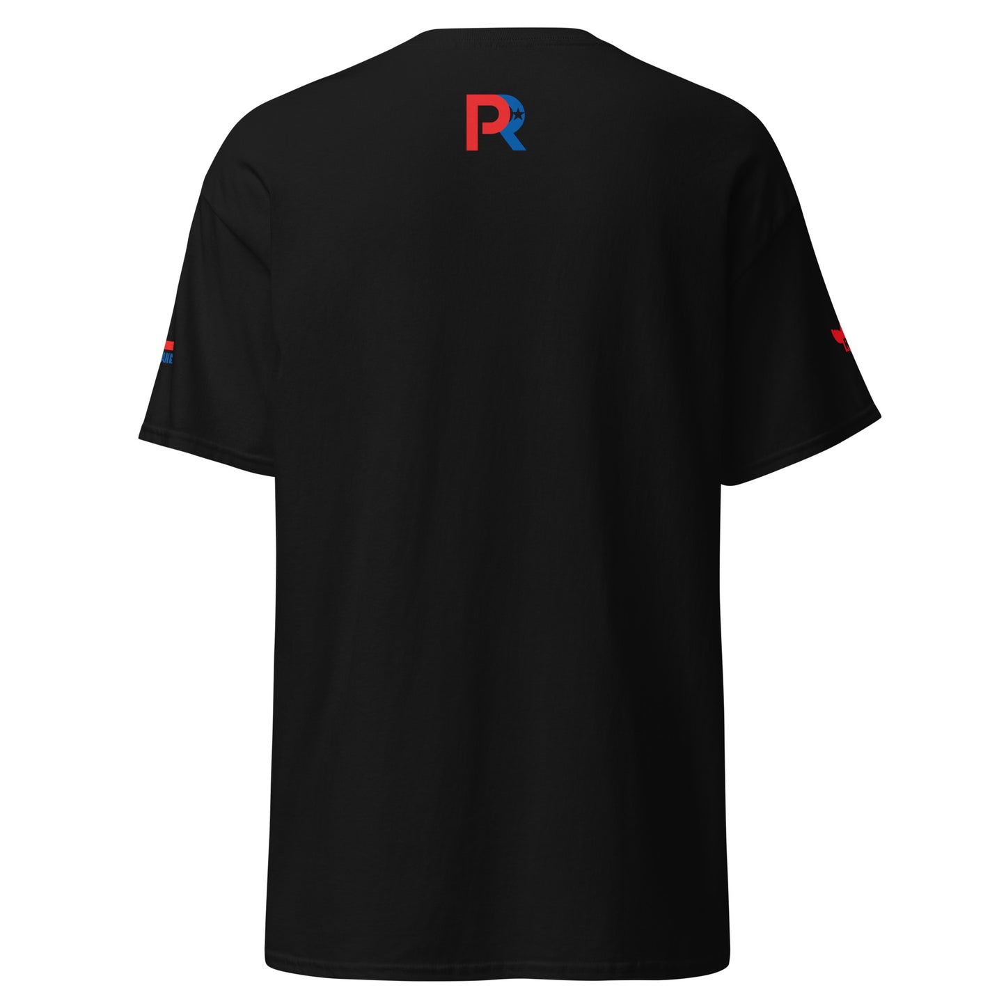 Pure⭐️Rican Split Identity Boricua tee back view – BorinquéN heritage streetwear