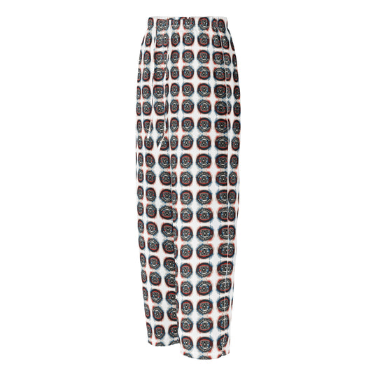 Pure⭐️Rican graffiti Seal pajama pants left side angle – women’s street-art print pants