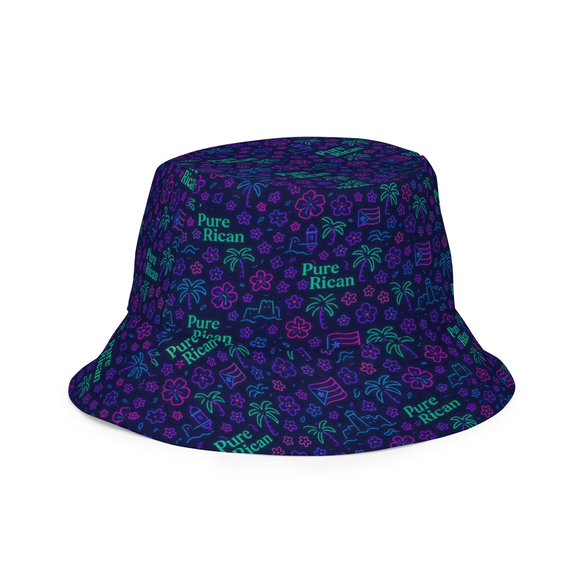 Pure⭐️Rican WEPA bucket hat reversed – alternate Puerto Rican streetwear design