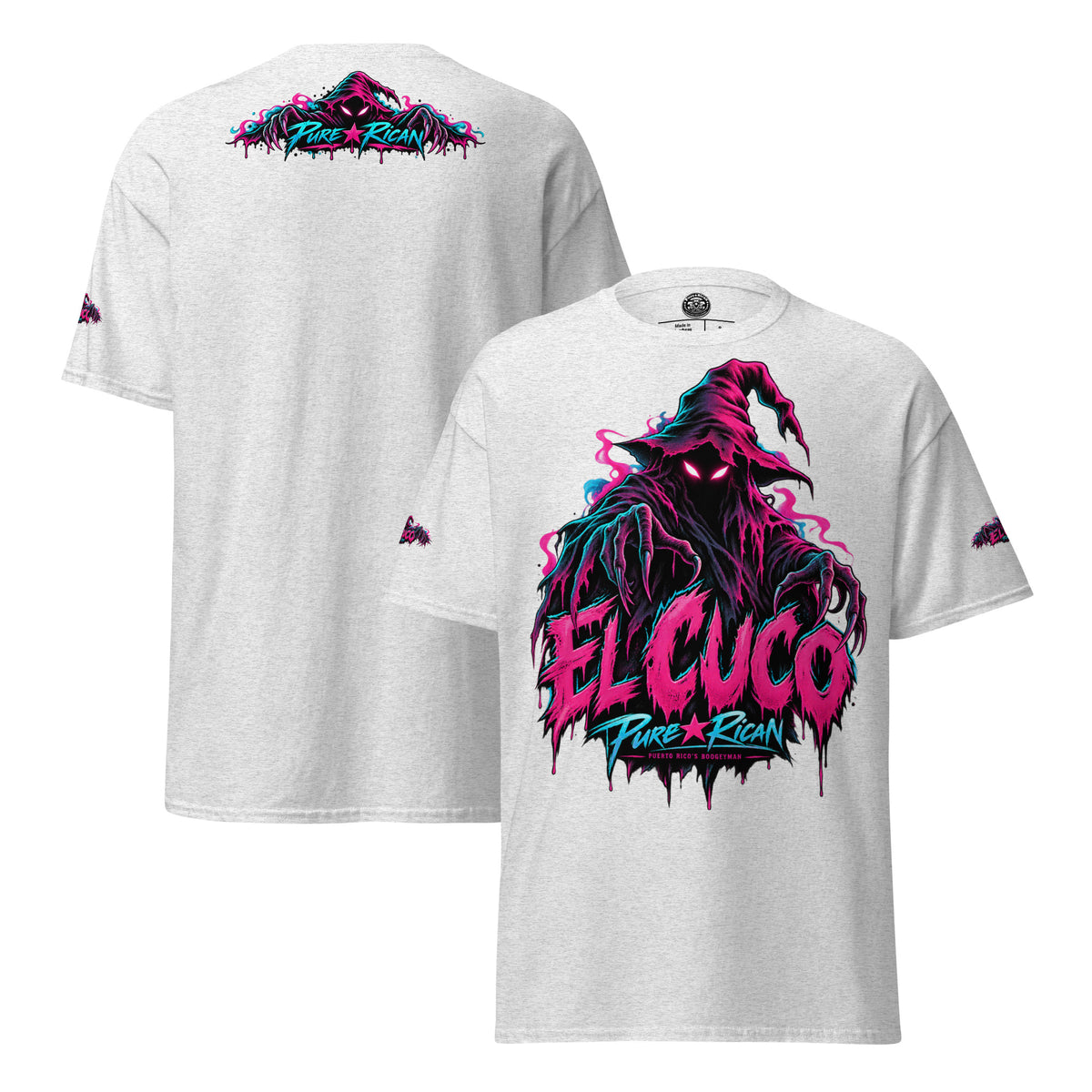 Pure⭐️Rican El Cuco Puerto Rico’s Boogeyman unisex graphic tee mockup