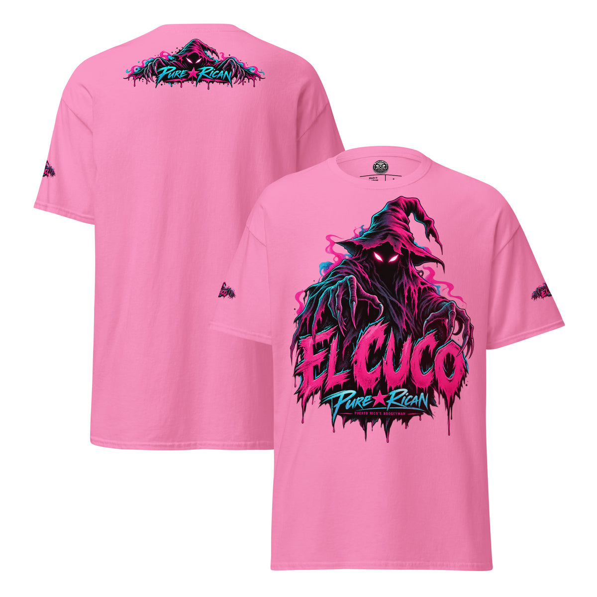 Pure⭐️Rican El Cuco Puerto Rico’s Boogeyman unisex graphic tee mockup