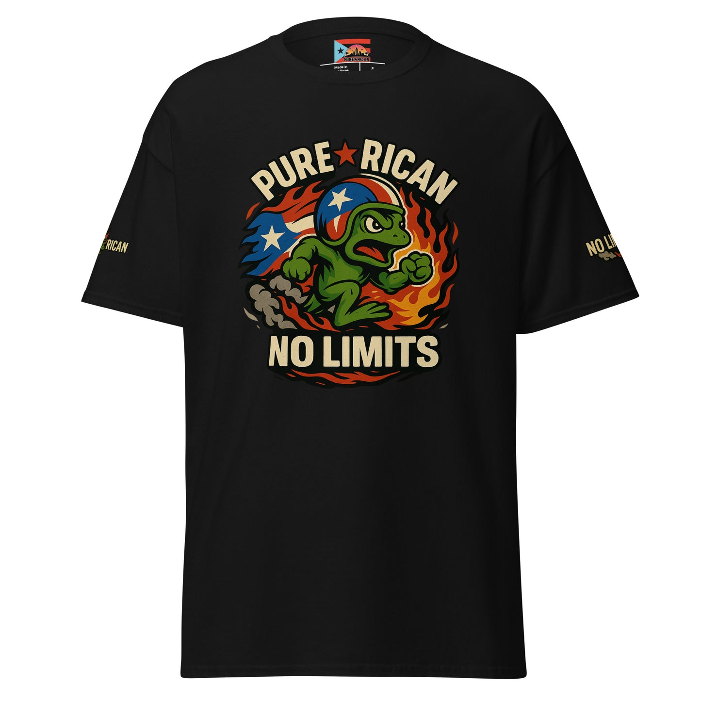 Pure⭐️Rican No Limits Sapo Racer shirt – Puerto Rican streetwear