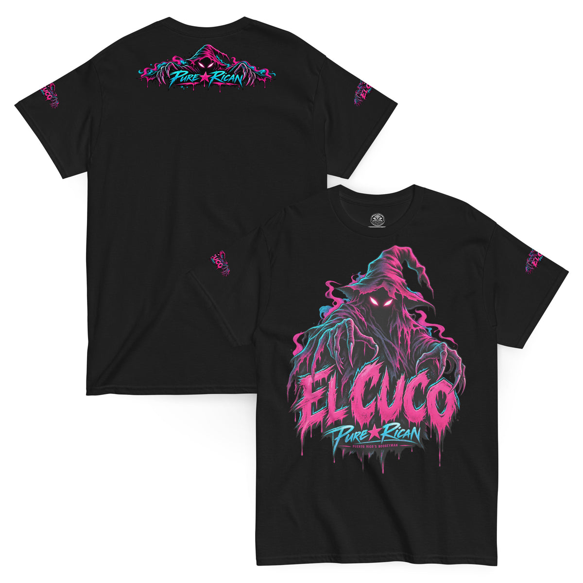 Pure⭐️Rican El Cuco Puerto Rico’s Boogeyman unisex graphic tee mockup