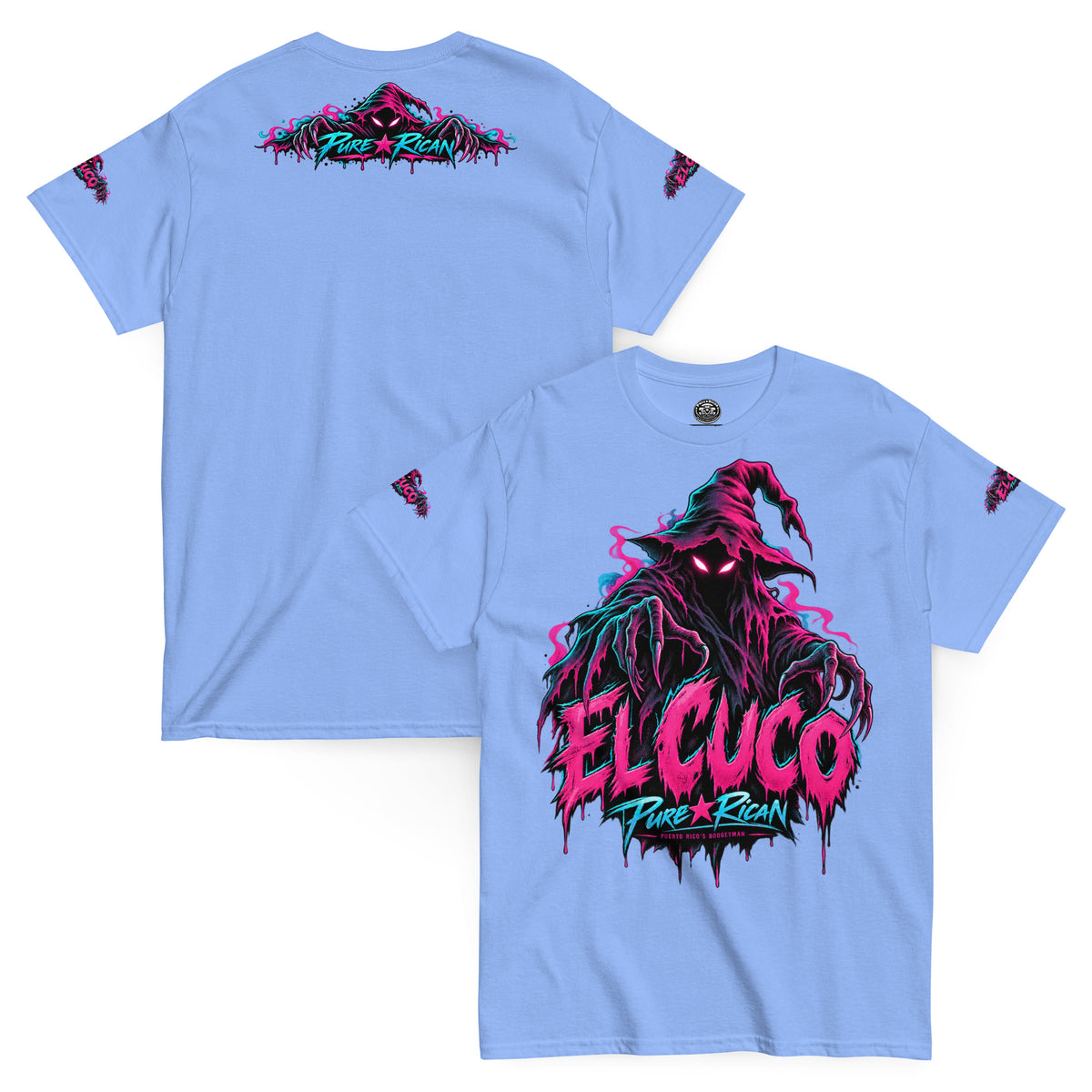Pure⭐️Rican El Cuco Puerto Rico’s Boogeyman unisex graphic tee mockup