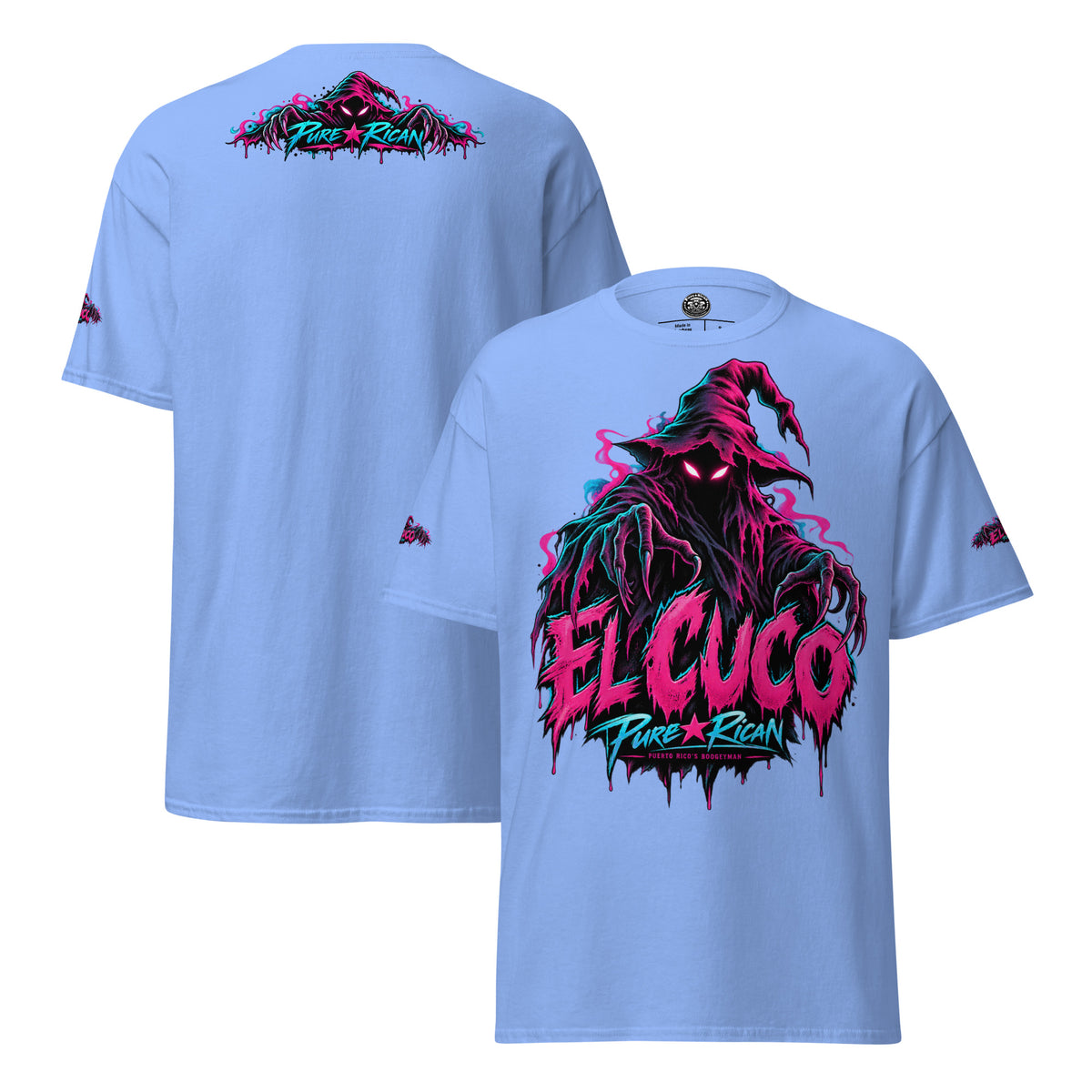 Pure⭐️Rican El Cuco Puerto Rico’s Boogeyman unisex graphic tee mockup