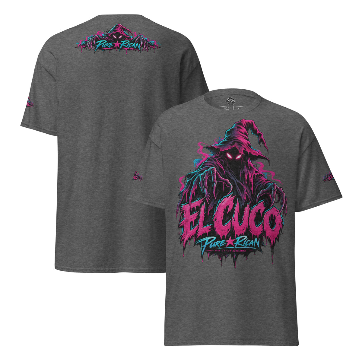 Pure⭐️Rican El Cuco Puerto Rico’s Boogeyman unisex graphic tee mockup