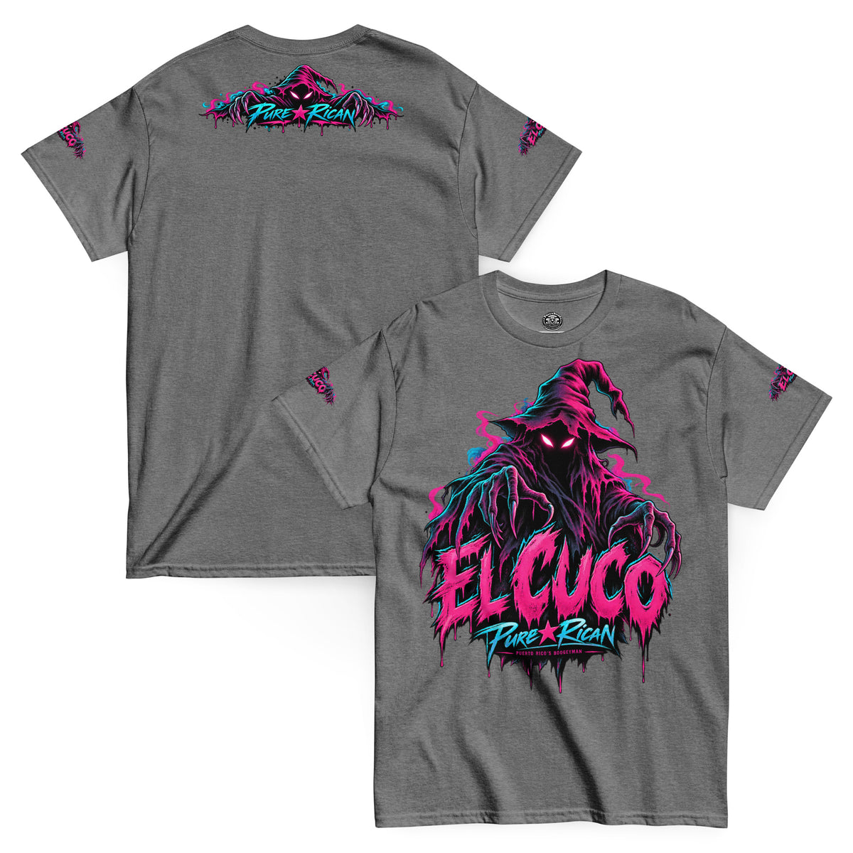 Pure⭐️Rican El Cuco Puerto Rico’s Boogeyman unisex graphic tee mockup