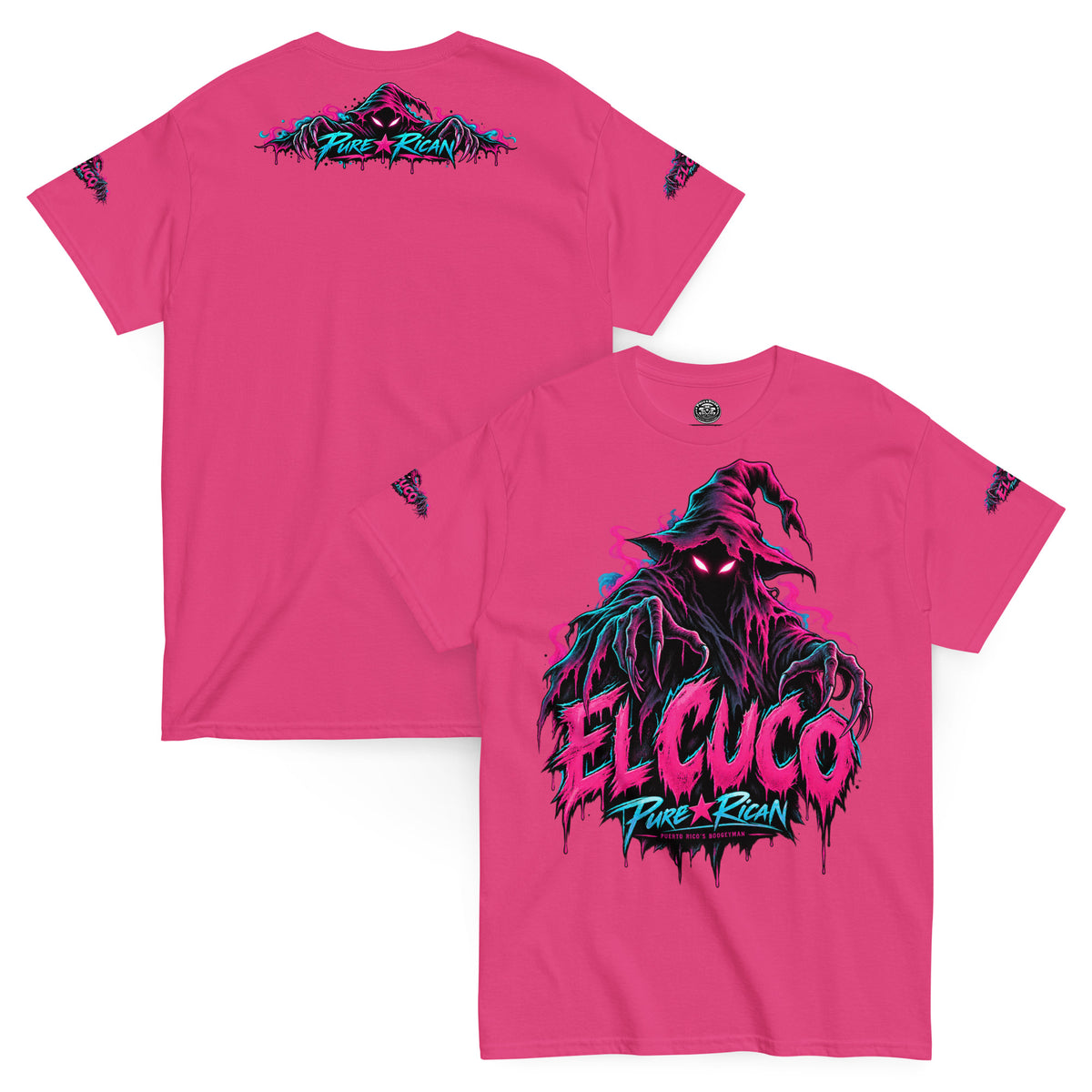 Pure⭐️Rican El Cuco Puerto Rico’s Boogeyman unisex graphic tee mockup